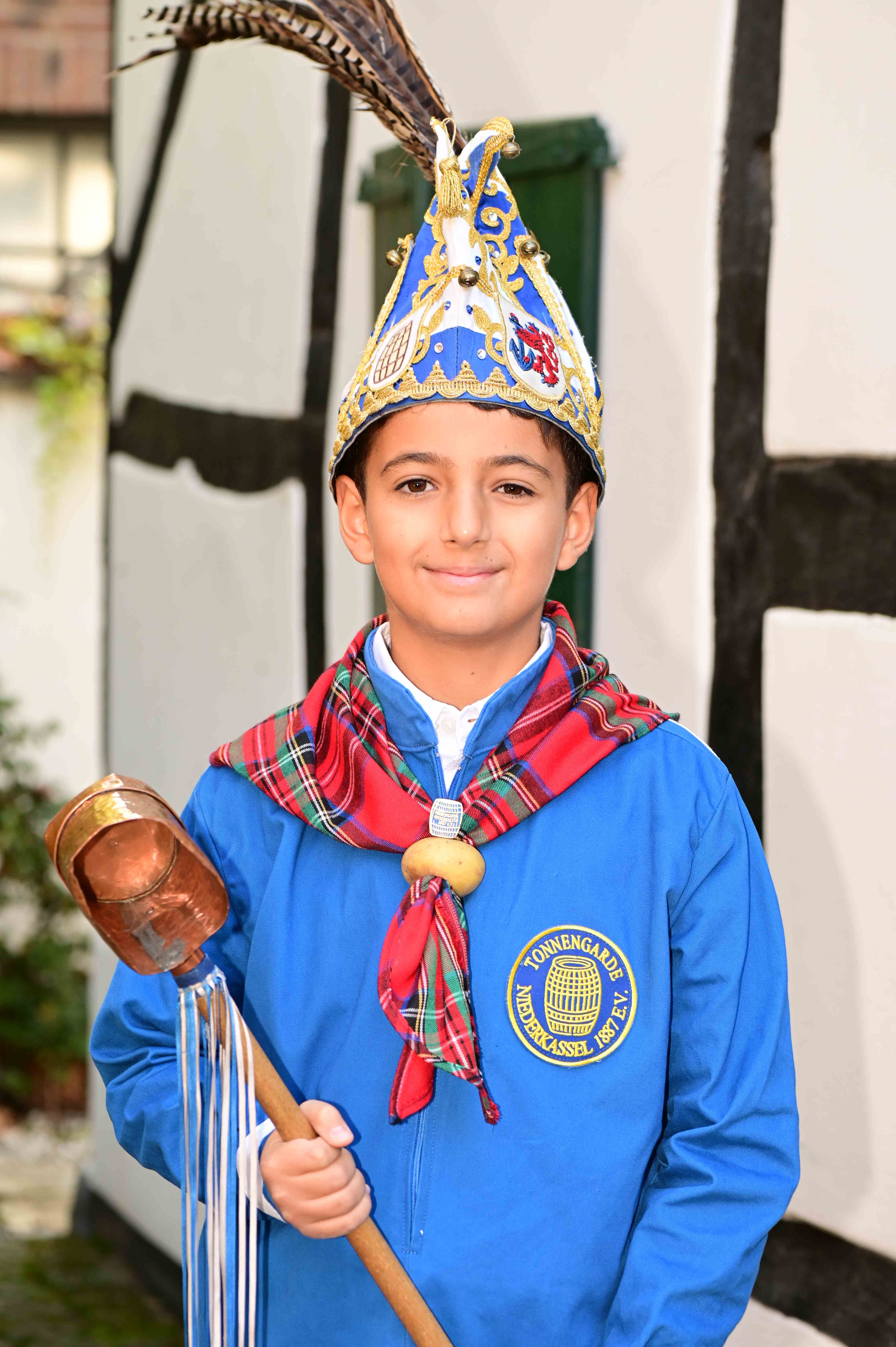 Kindertonnenbauer Kian Modjahedpour